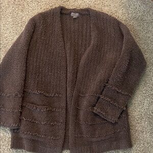 Barefoot Dreams Chocolate Cardigan